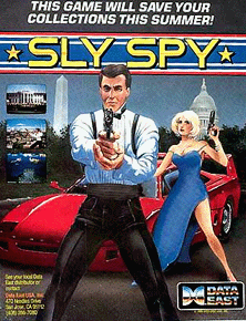 Sly Spy (US revision 2) Arcade Game Cover